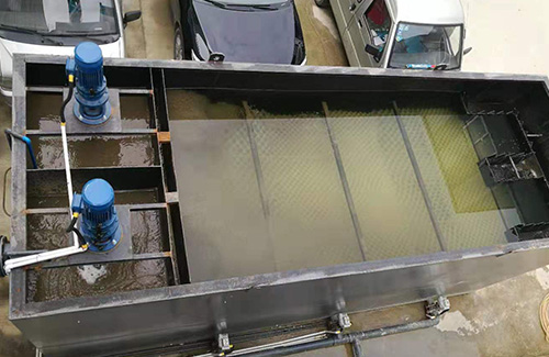 接觸氧化池、絮凝沉淀工藝